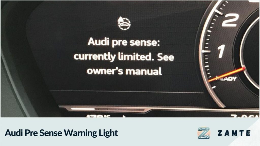 Audi Pre Sense Warning Light Causes, Solutions, and Safety Implications