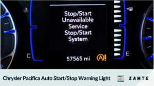 Chrysler Pacifica Auto Start-Stop Warning Light