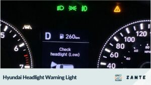 Hyundai Headlight Warning Light