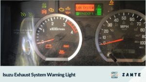 Isuzu Exhaust System Warning Light