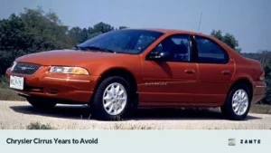 Chrysler Cirrus Years to Avoid