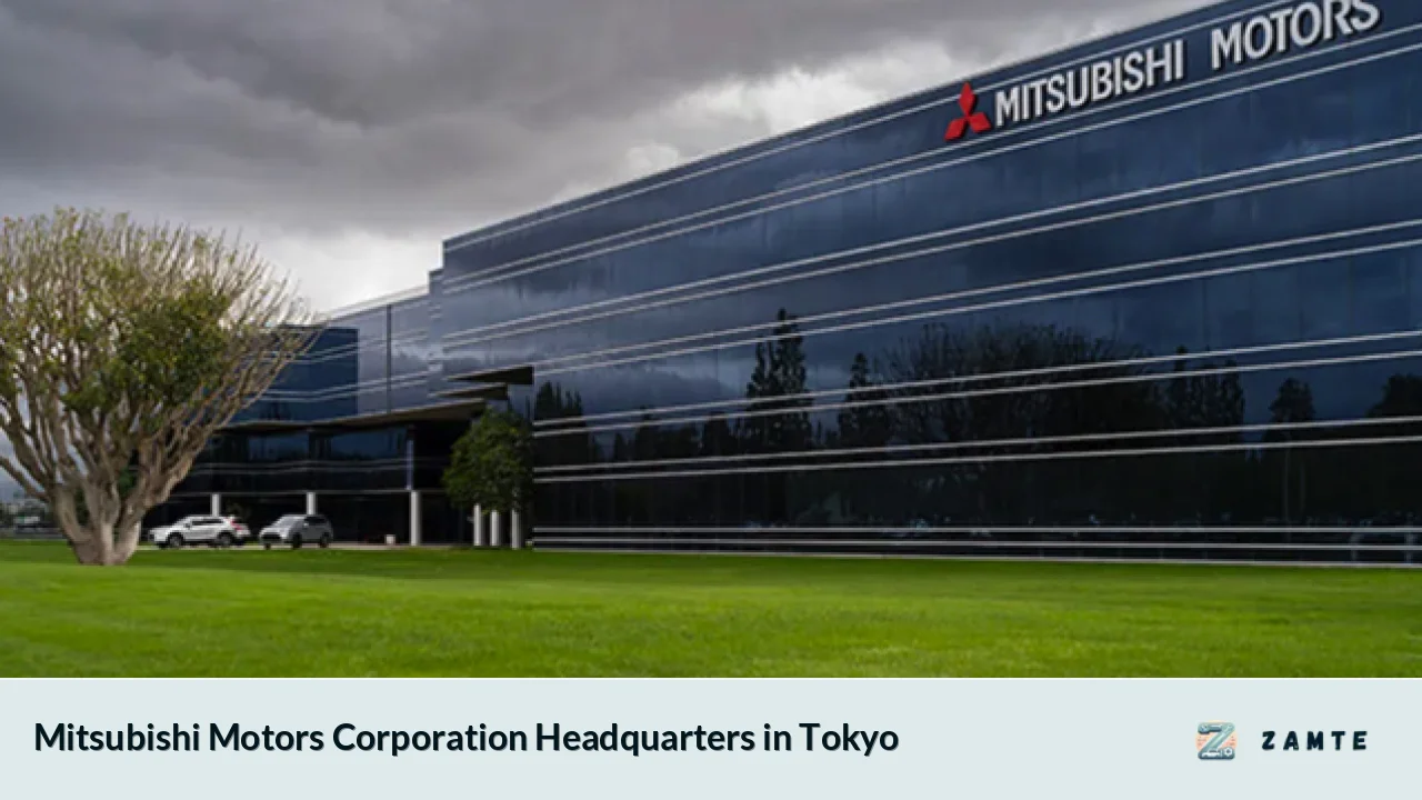 Mitsubishi Motors Corporation Headquarters in Tokyo