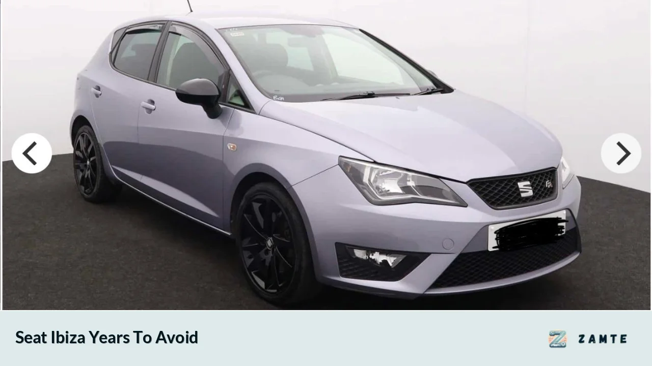 Seat Ibiza Years To Avoid