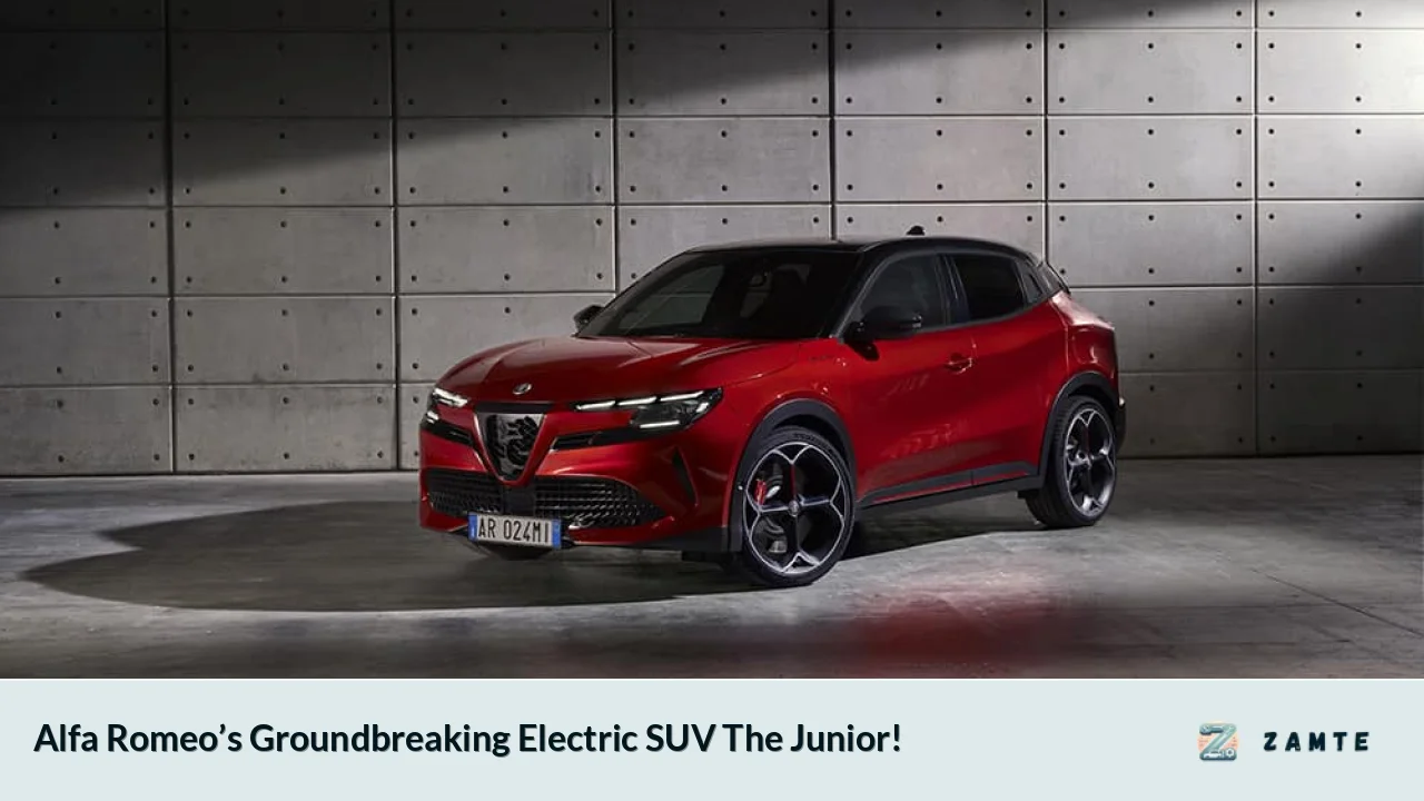 Alfa Romeo’s Groundbreaking Electric SUV The Junior!