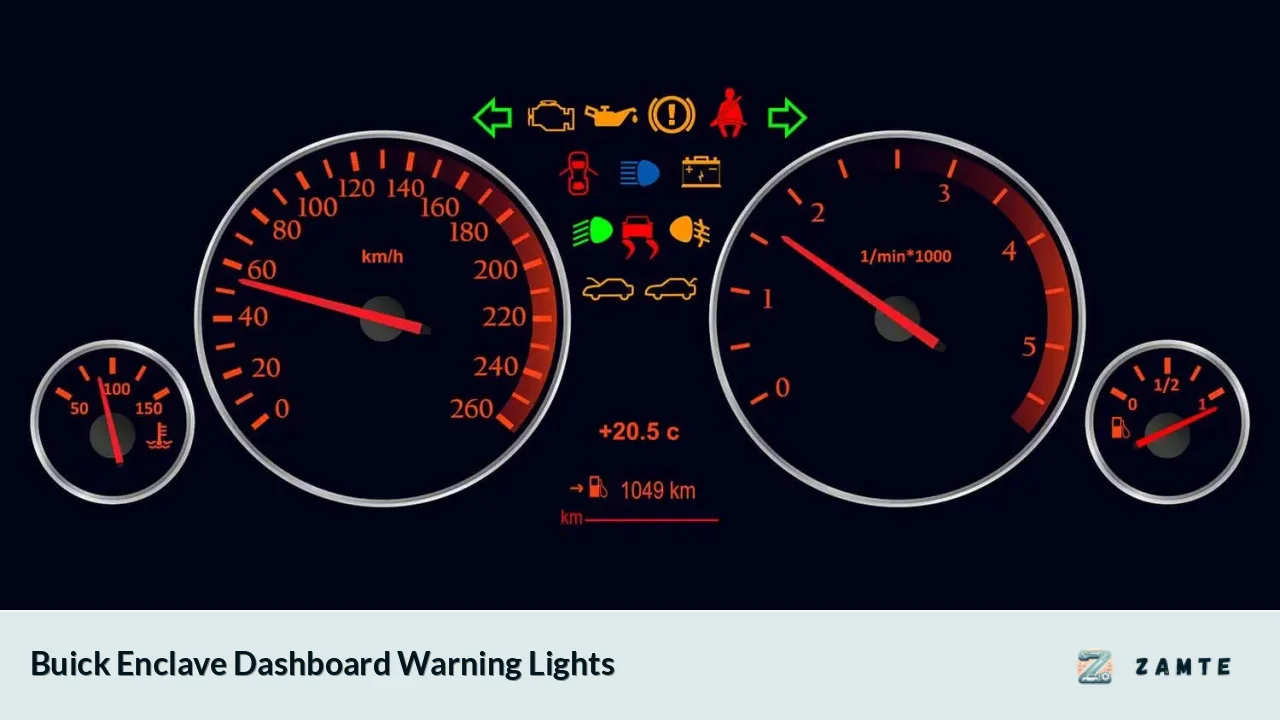 Buick Enclave Dashboard Warning Lights