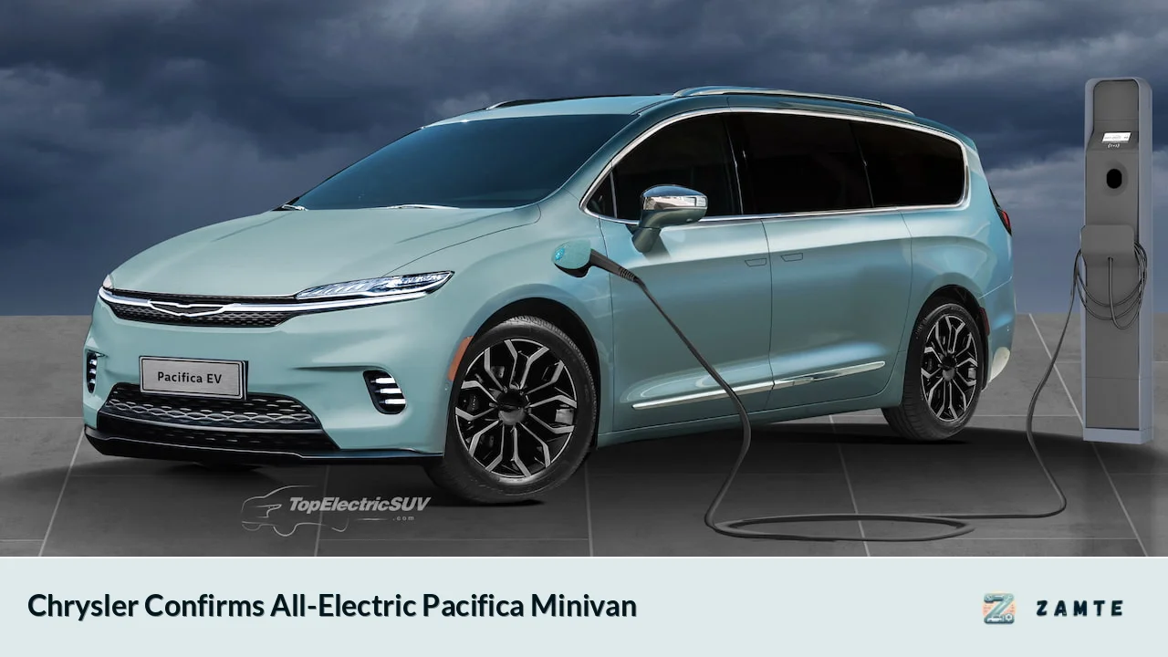 Chrysler Confirms All-Electric Pacifica Minivan