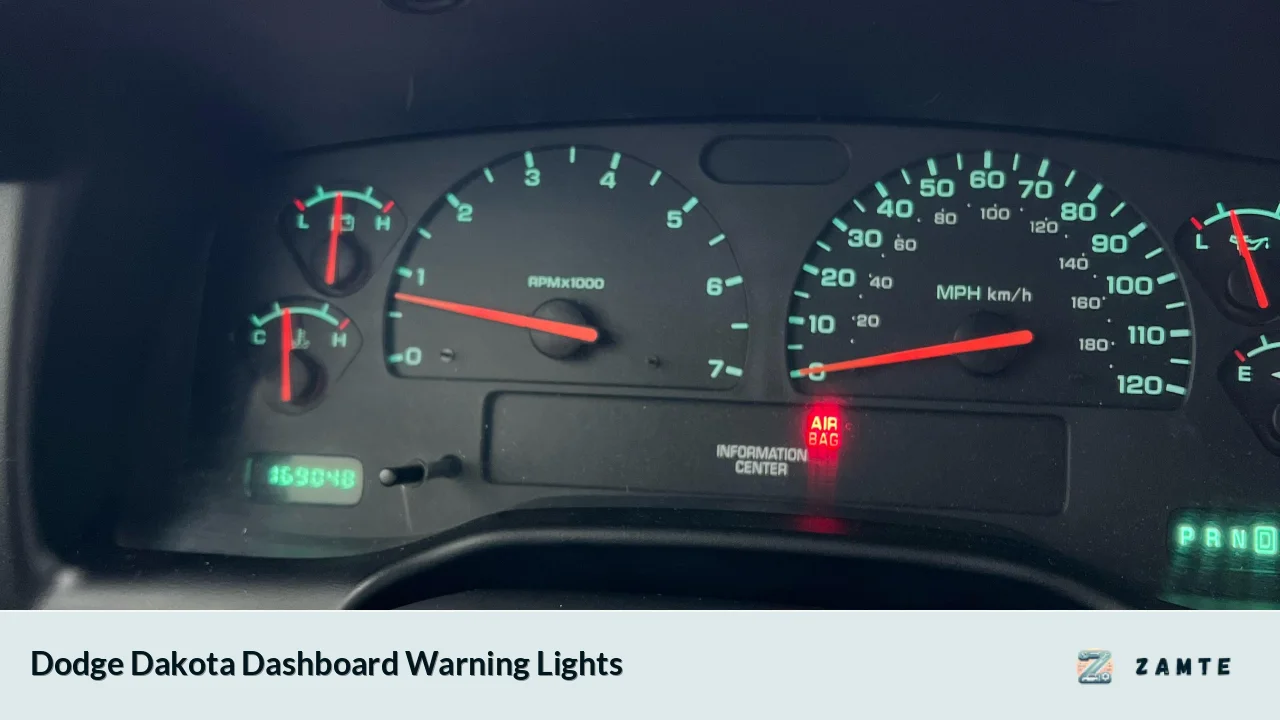 Dodge Dakota Dashboard Warning Lights