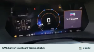 GMC Canyon Dashboard Warning Lights