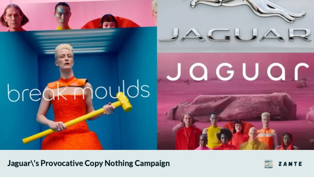 Jaguar's Provocative Copy Nothing Campaign