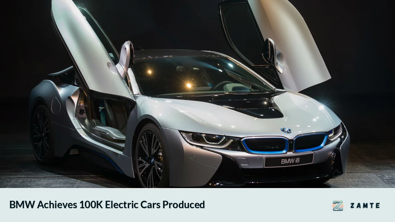 BMW Achieves 100K Electric Cars Produced