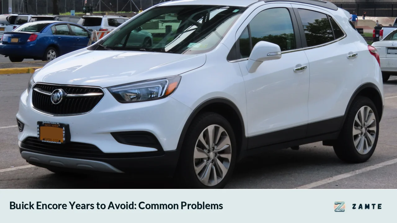 Buick Encore Years to Avoid: Common Problems