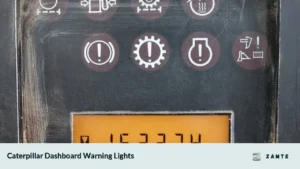 Caterpillar Dashboard Warning Lights