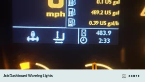 Jcb Dashboard Warning Lights