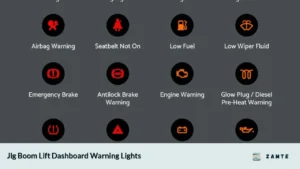 Jlg Boom Lift Dashboard Warning Lights