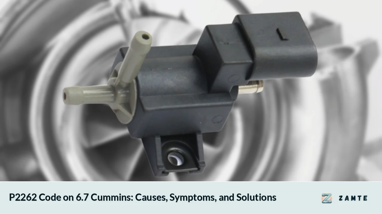 P2262 Code on 6.7 Cummins: Causes, Symptoms, and Solutions